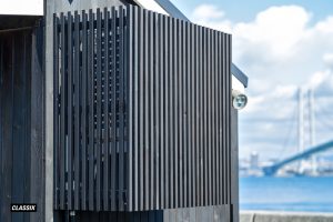 貸別荘に設けられた愛犬用のフォトブース